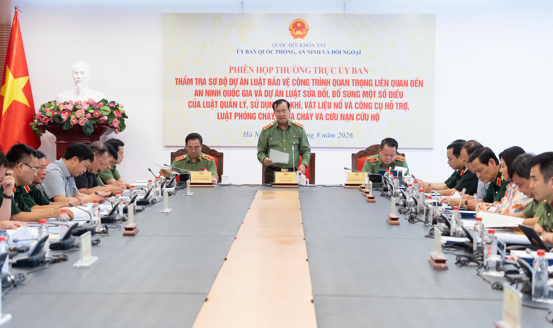 Tăng cường quản lý về an ninh, trật tự, phòng cháy, chữa cháy và cứu nạn cứu hộ