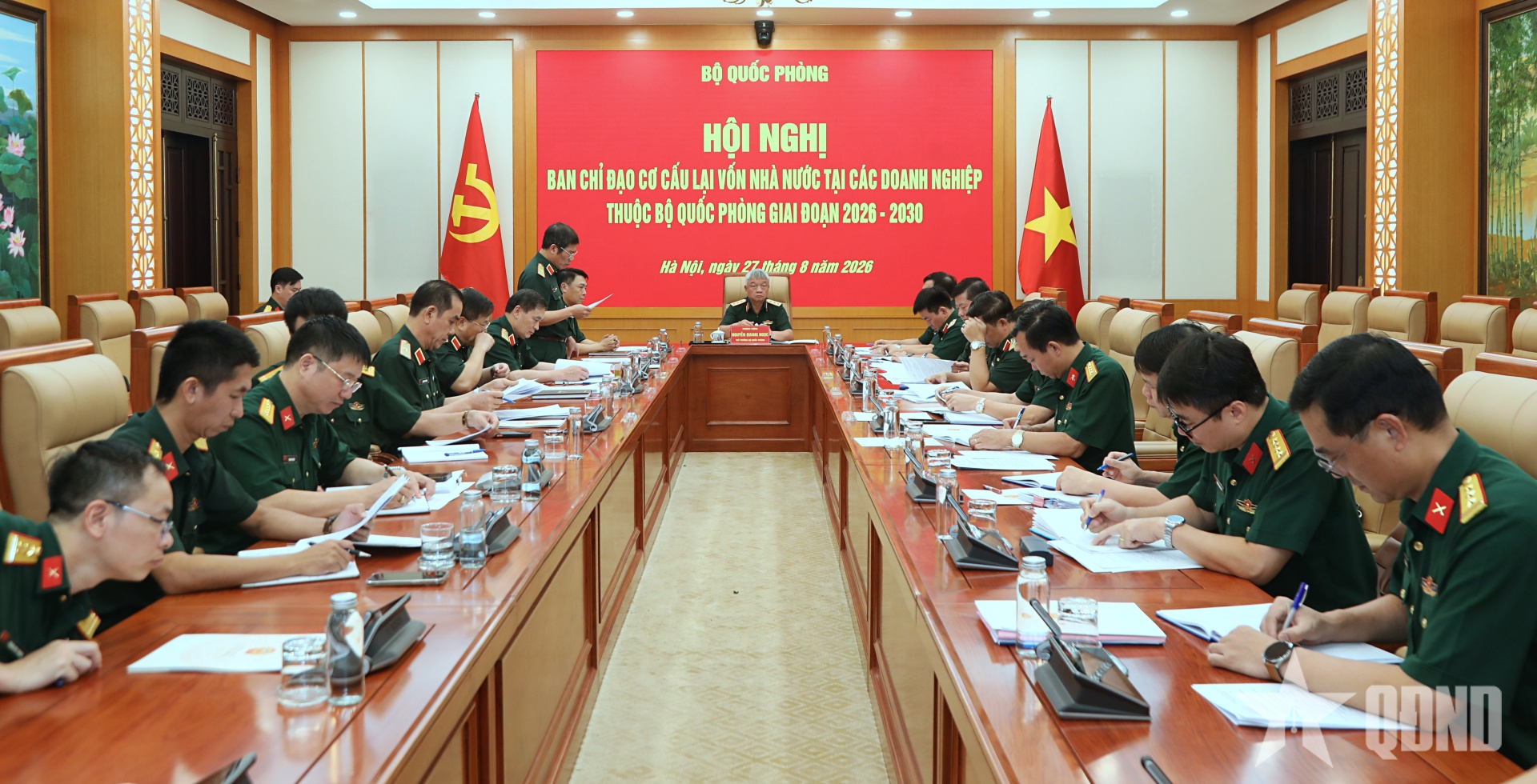 Đẩy mạnh thực hiện cơ cấu lại vốn nhà nước tại các doanh nghiệp Quân đội