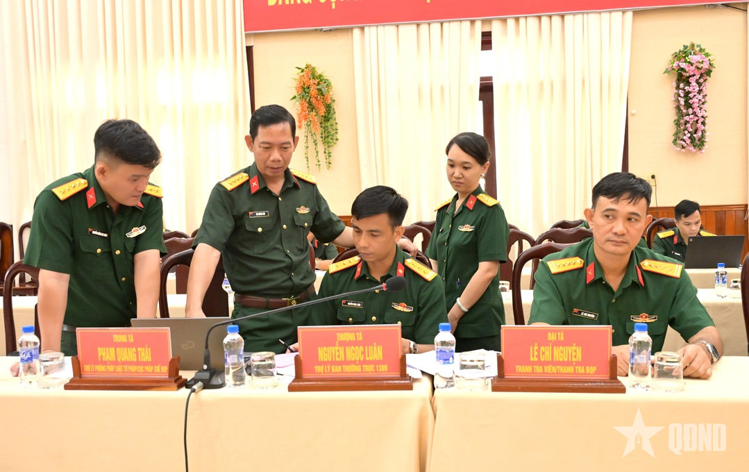 Bộ Quốc phòng kiểm tra công tác 1389 tại Đồng Tháp
