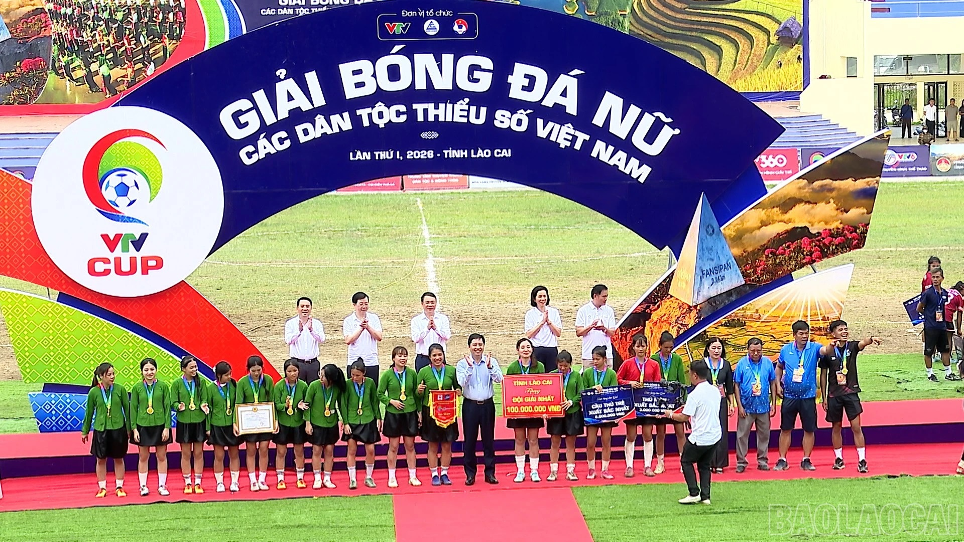 Bế mạc Giải bóng đá nữ các dân tộc thiểu số Việt Nam lần thứ nhất