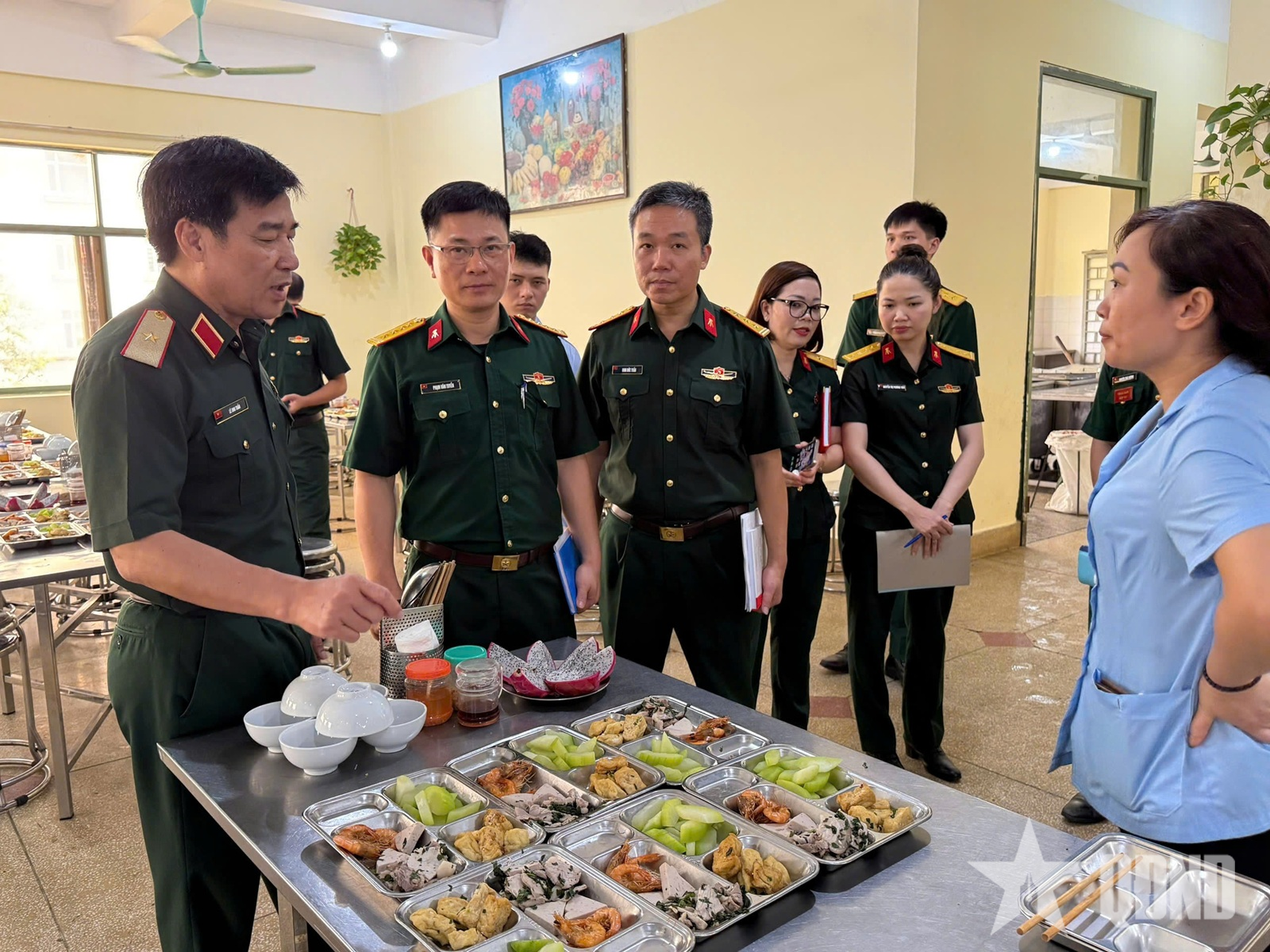Bảo đảm quân nhu phục vụ huấn luyện, sẵn sàng chiến đấu và diễn tập ở Học viện Kỹ thuật Quân sự