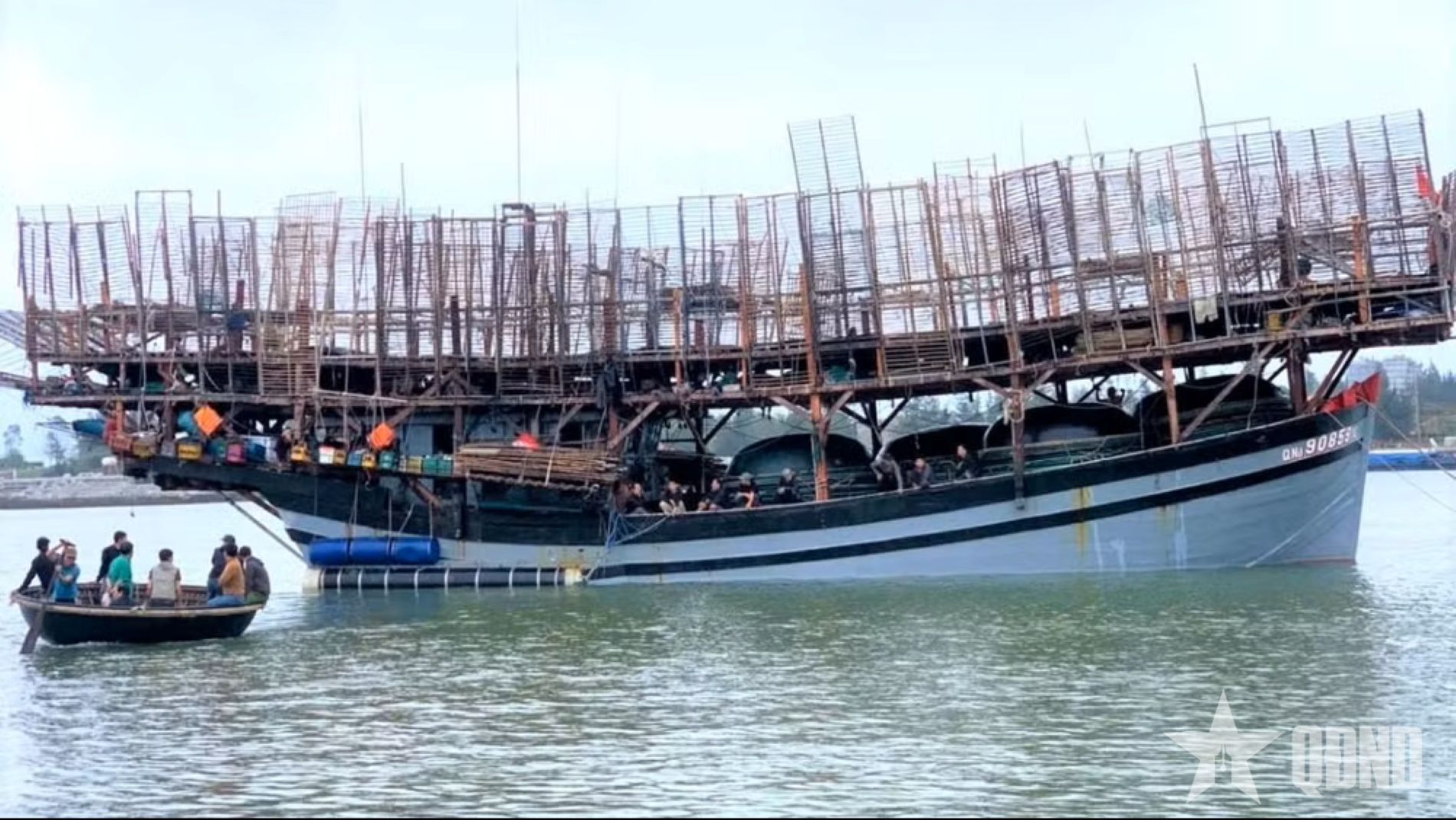 Đà Nẵng thông tin về công tác tìm kiếm, cứu nạn tàu cá QNa-90859-TS 