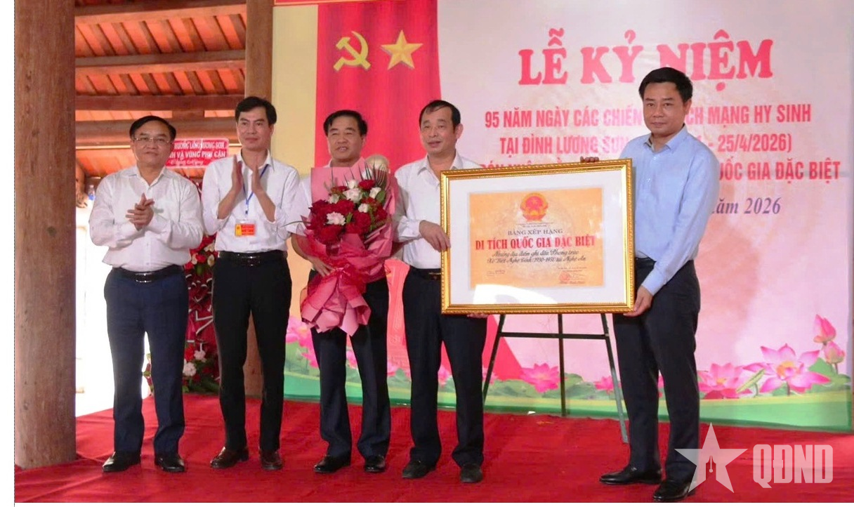 Đình Lương Sơn - nơi khắc ghi khí phách Tự vệ Đỏ