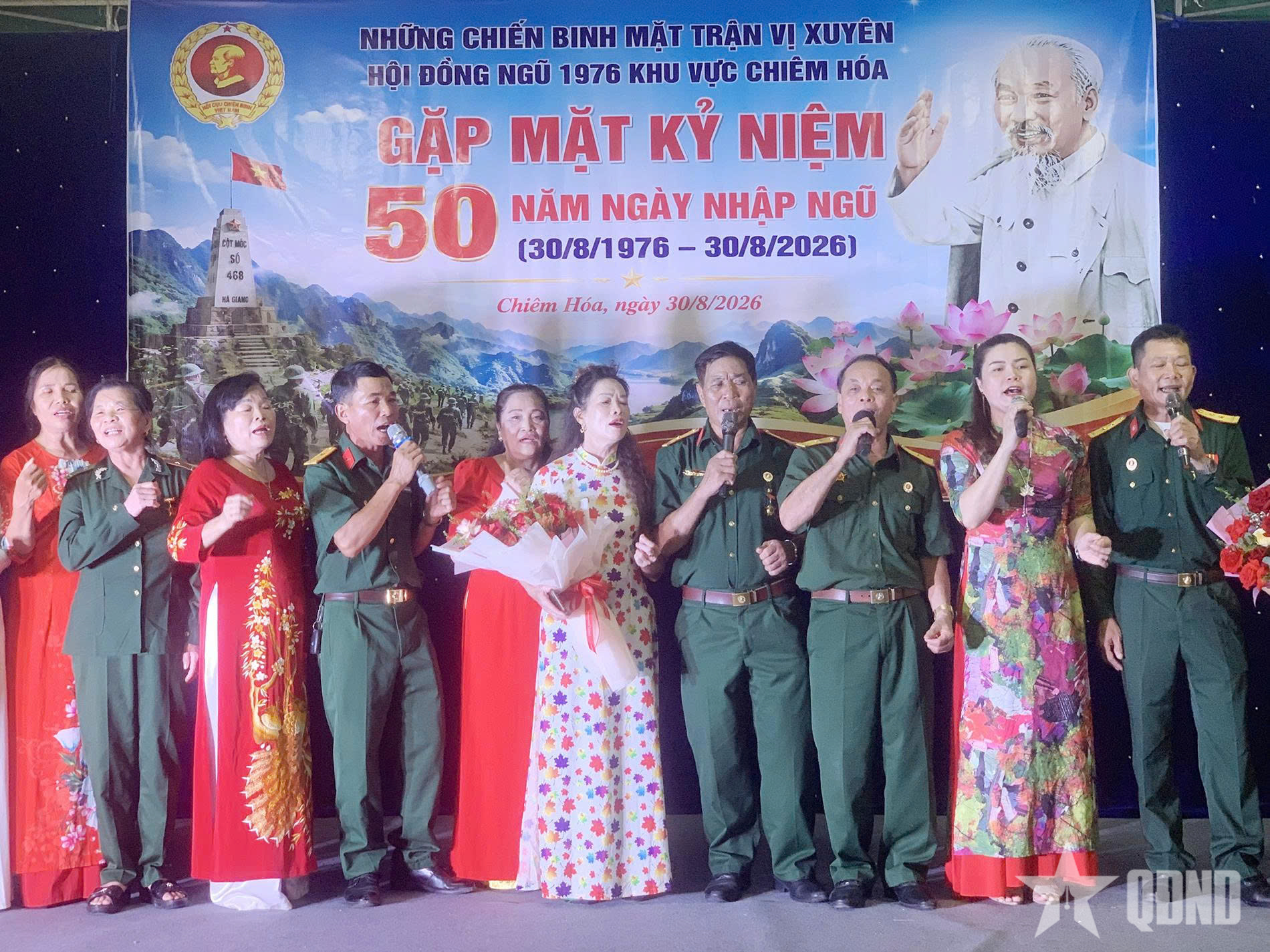 Tuyên Quang: Hội đồng ngũ 1976 khu vực Chiêm Hóa gặp mặt kỷ niệm 50 năm ngày nhập ngũ