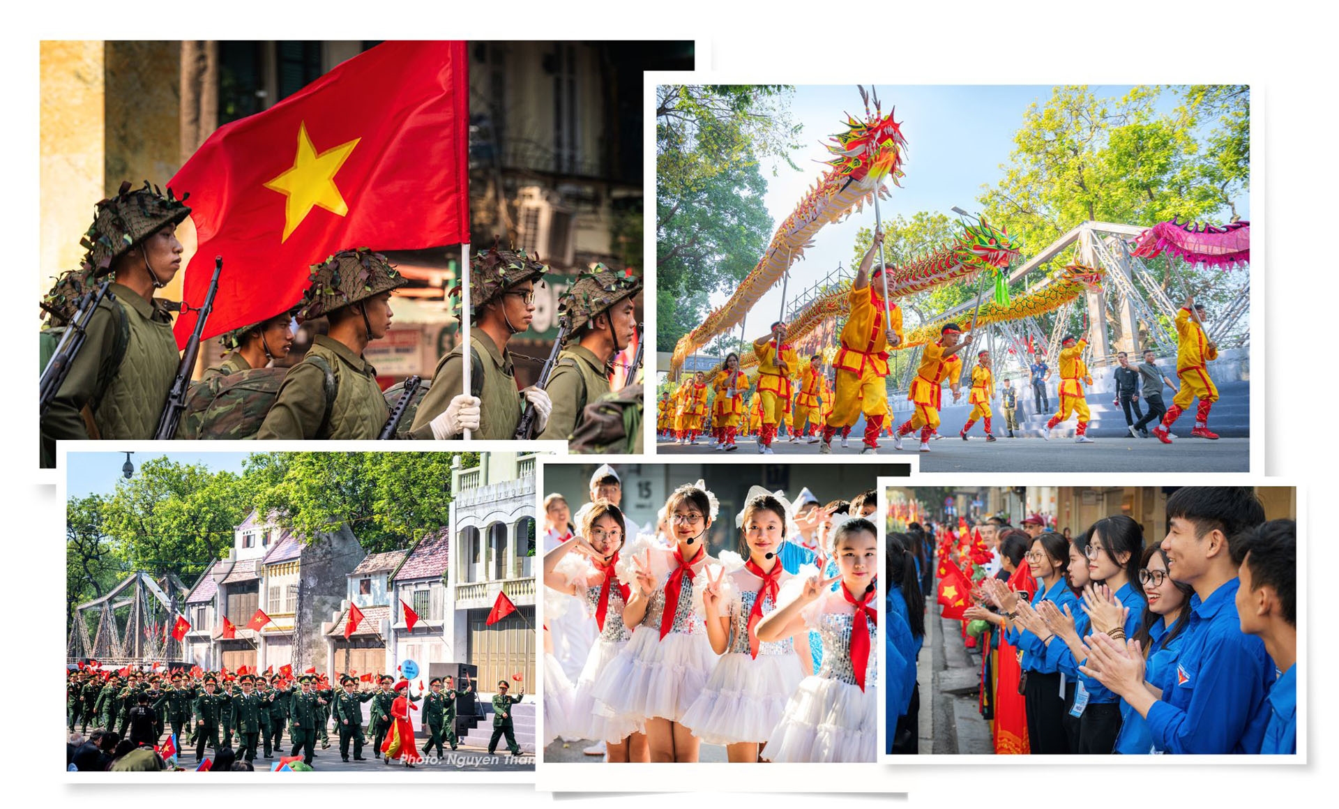 Nhấn vào ảnh để phóng to Tuyên ngôn Độc lập năm 1945 và lời thề bảo vệ Tổ quốc
