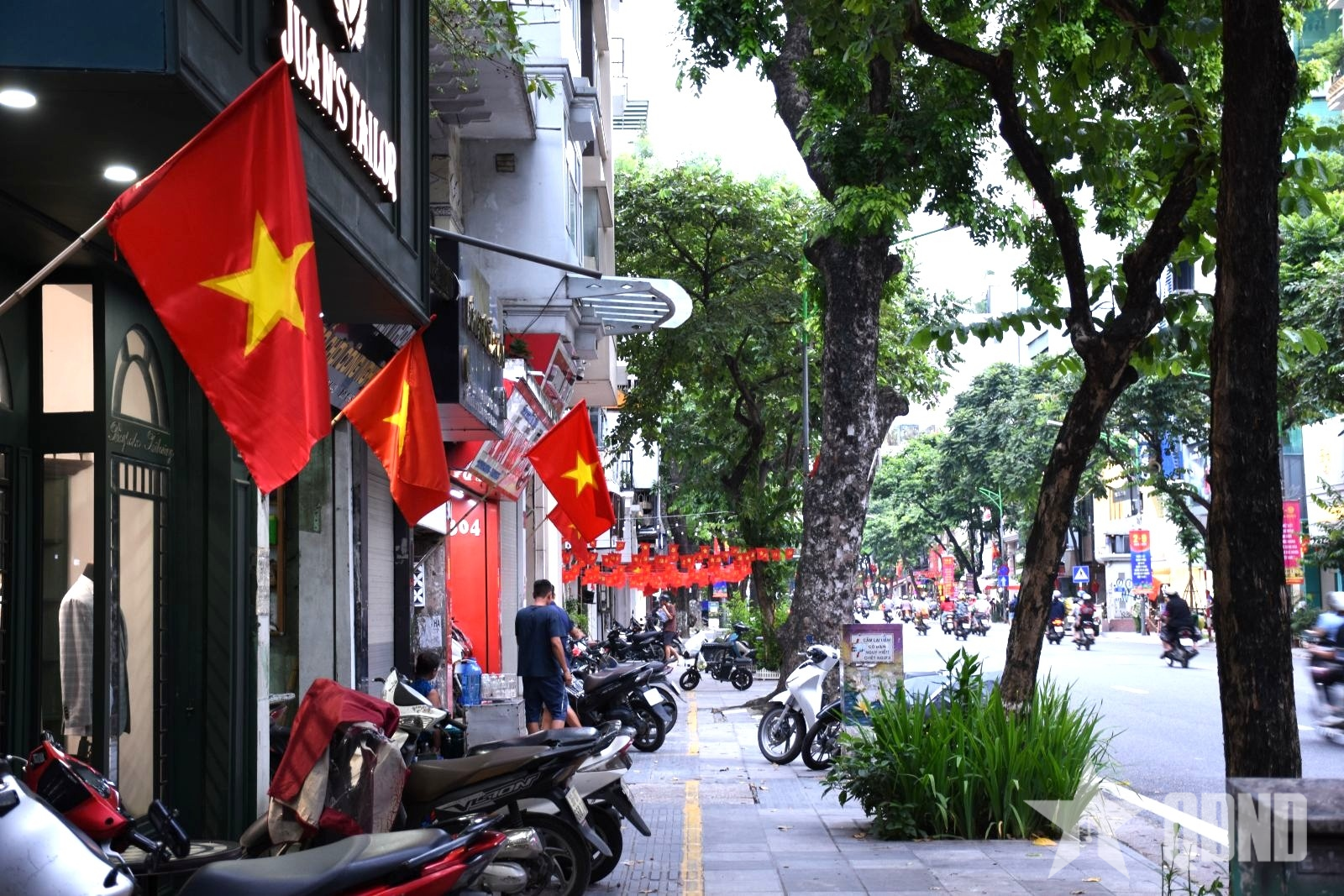 Nhà tôi ăn Tết Độc lập

