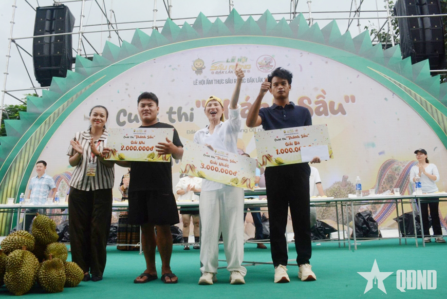 Đắk Lắk thu hút khoảng 750.000 du khách trong dịp Lễ hội Sầu riêng
