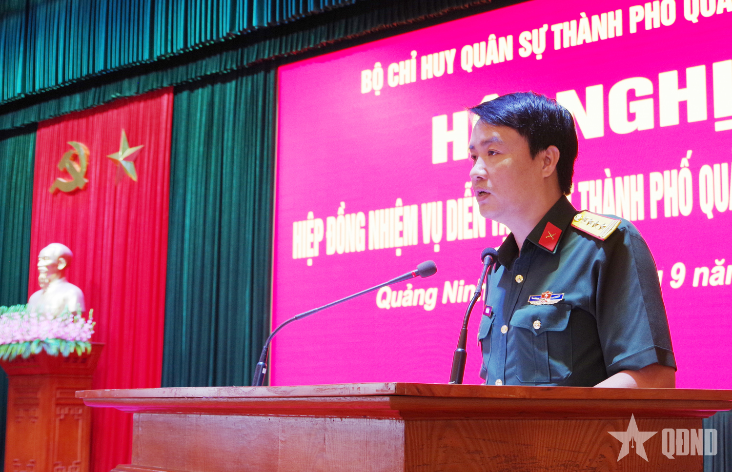 Quảng Ninh: Hiệp đồng triển khai nhiệm vụ diễn tập khu vực phòng thủ thành phố Quảng Ninh năm 2026