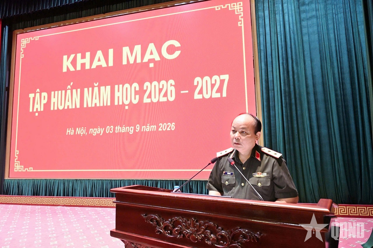 Học viện Quốc phòng khai mạc tập huấn năm học 2026-2027