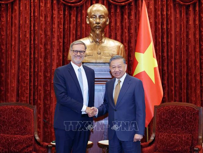 Tổng Bí thư, Chủ tịch nước Tô Lâm tiếp Đại sứ Cộng hòa Pháp tại Việt Nam