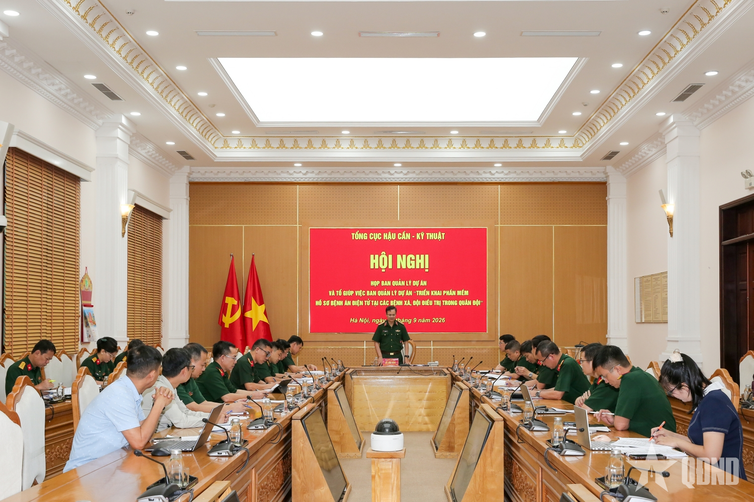 Triển khai phần mềm Hồ sơ bệnh án điện tử tại các bệnh xá, đội điều trị trong Quân đội