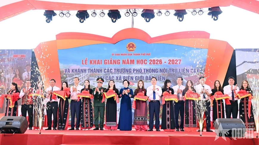 Các nhà trường trong và ngoài Quân đội khai giảng năm học 2026-2027
