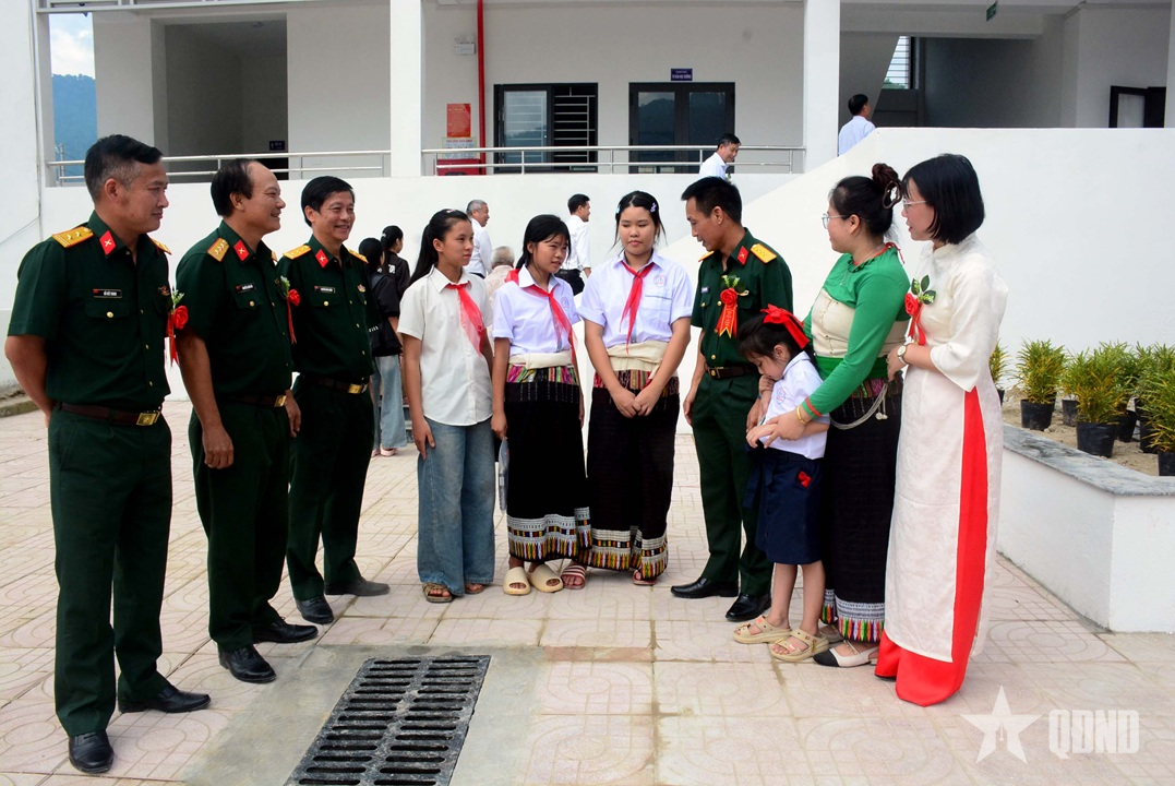 Những mái trường mới nơi biên giới Thanh Hóa