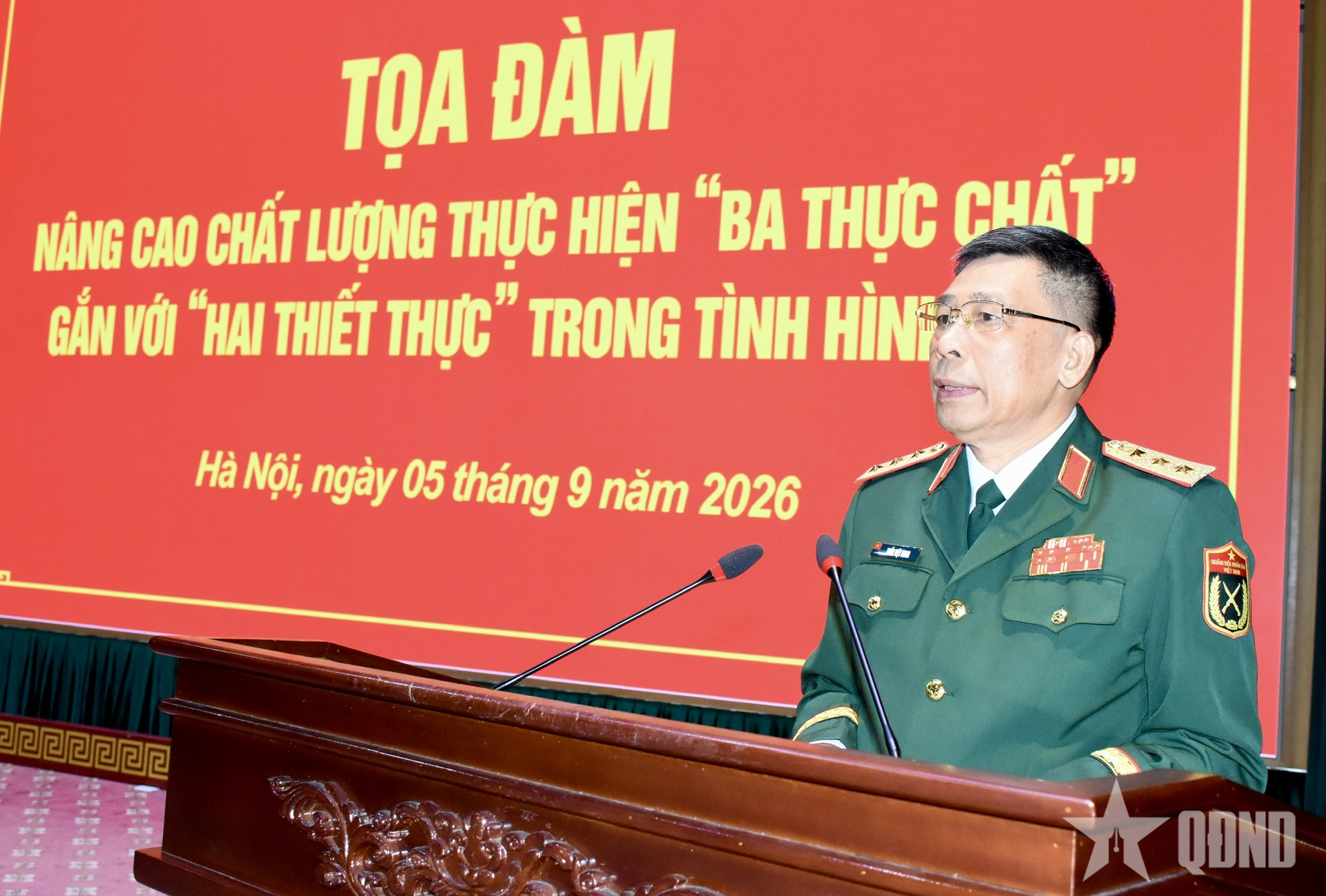 Học viện Quốc phòng nâng cao chất lượng huấn luyện, đào tạo