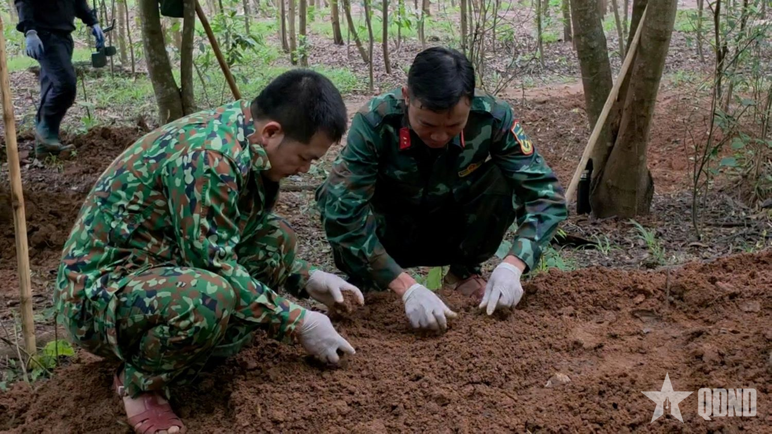 Quảng Trị: Tìm thấy thêm 3 hài cốt liệt sĩ