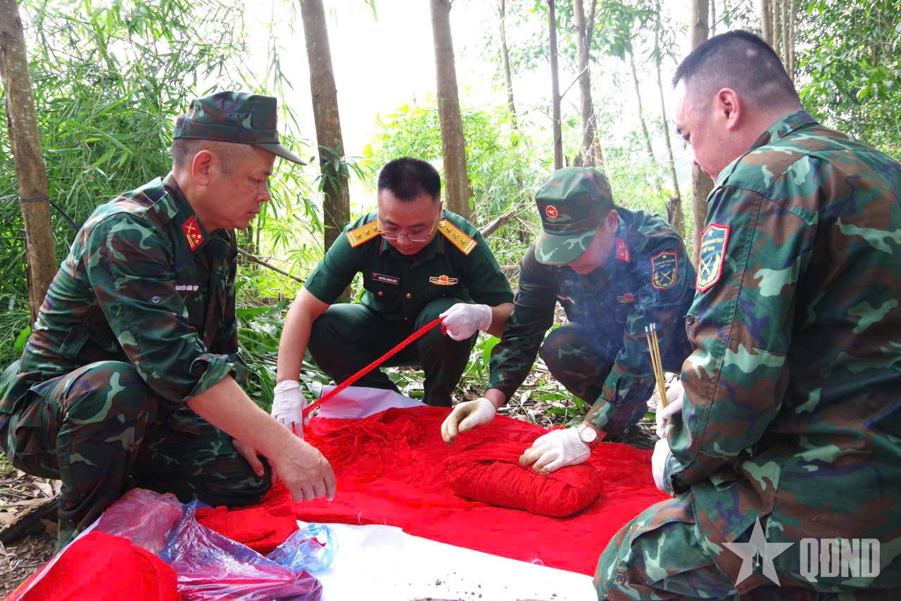 Bộ CHQS tỉnh Tuyên Quang: Quy tập hài cốt liệt sĩ hy sinh trong kháng chiến chống Pháp