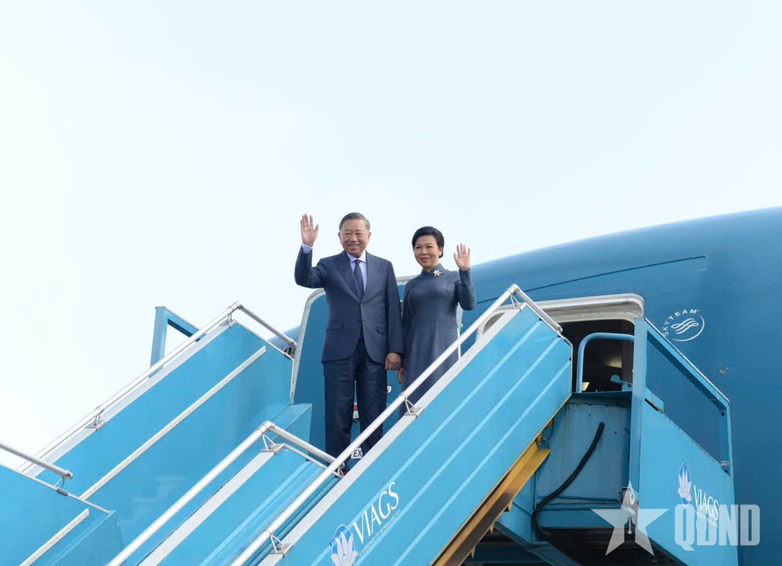 Tổng Bí thư, Chủ tịch nước Tô Lâm cùng phu nhân lên đường thăm Liên bang Nga, thăm Cộng hòa Pháp và dự Hội nghị thượng đỉnh Không gian vũ trụ