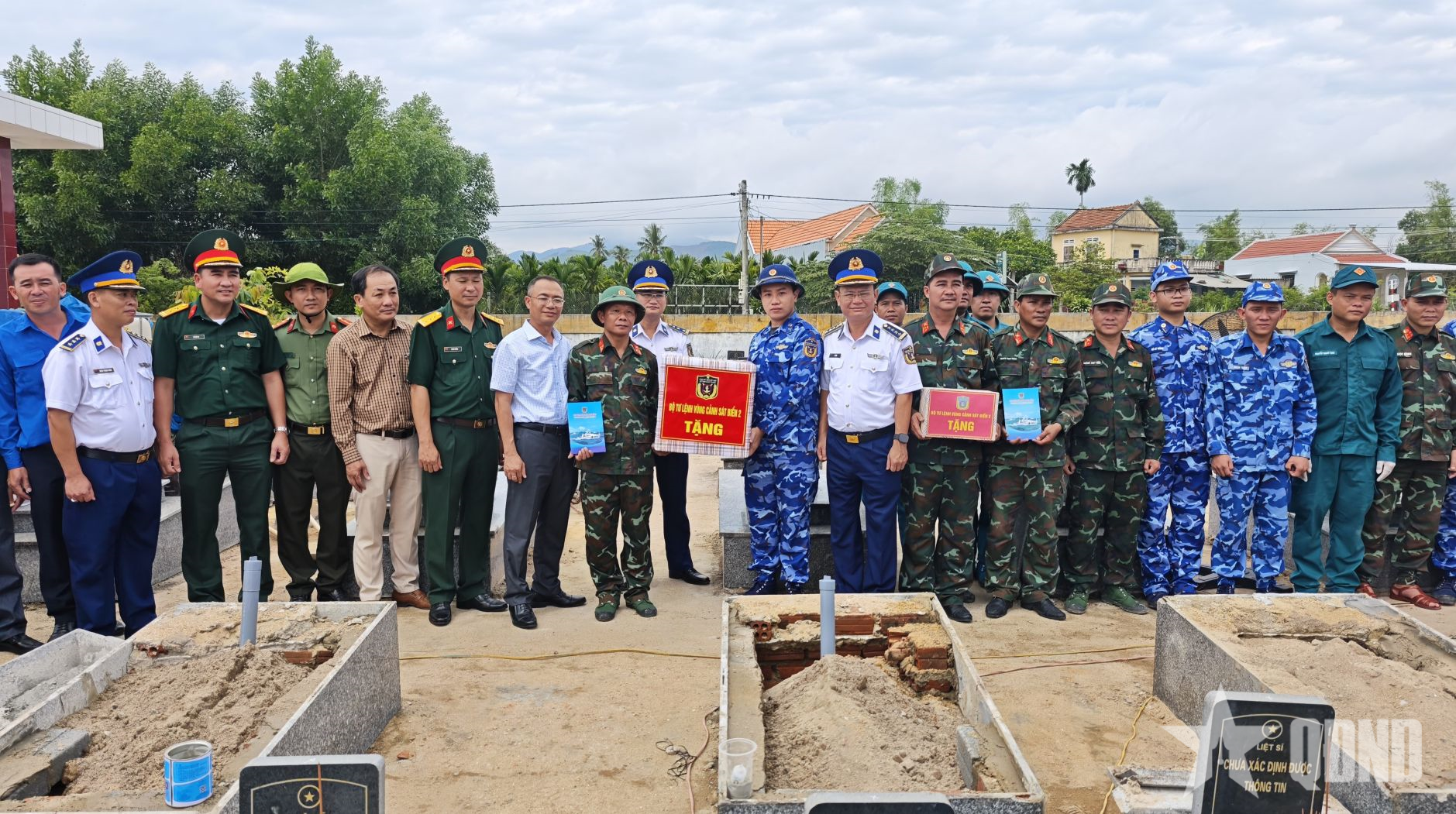 Vùng Cảnh sát biển 2 thăm, động viên lực lượng tham gia 