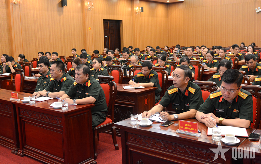 Cơ quan Tổng cục Chính trị quán triệt Nghị quyết Hội nghị Trung ương 3 khóa XIV