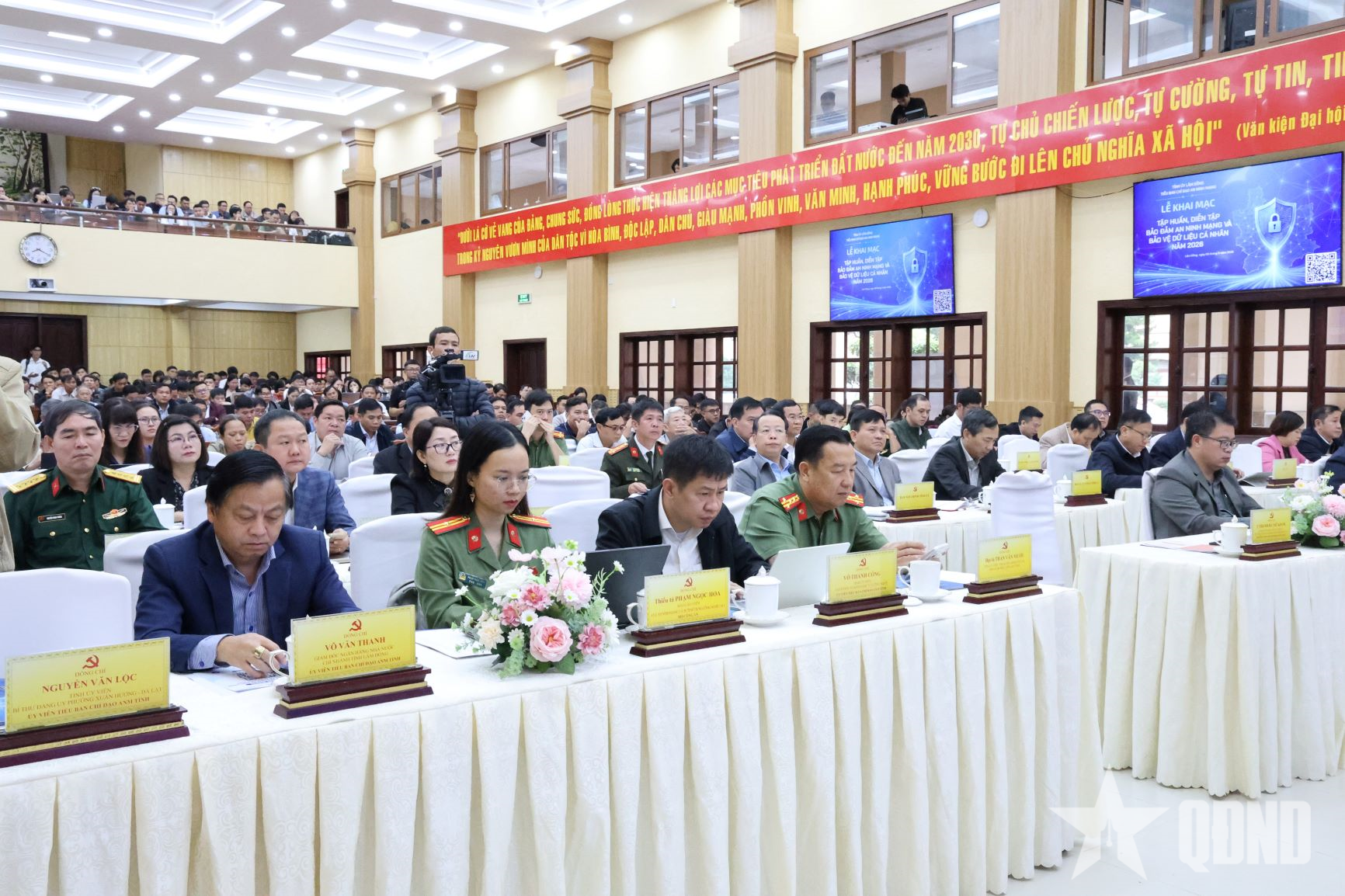 Lâm Đồng: Khai mạc tập huấn, diễn tập an ninh mạng và bảo vệ dữ liệu cá nhân
