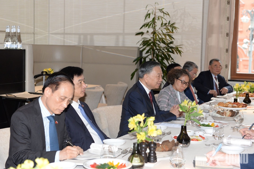 Tổng Bí thư, Chủ tịch nước Tô Lâm tiếp Trợ lý Tổng thống, Chủ tịch Hội đồng Biển Liên bang Nga Nikolai Patrushev