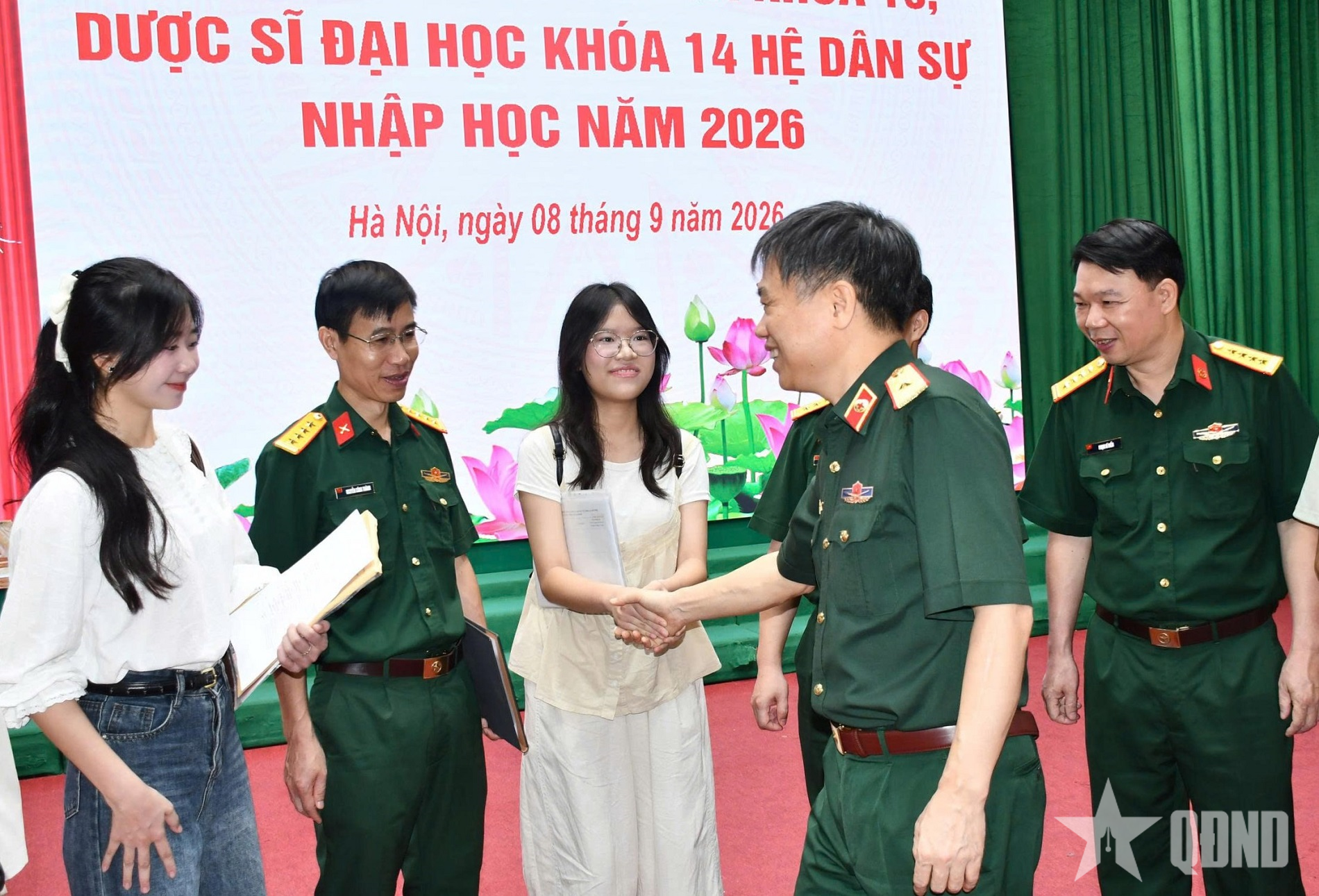 Học viện Quân y tiếp nhận 257 thí sinh trúng tuyển đại học hệ dân sự năm 2026