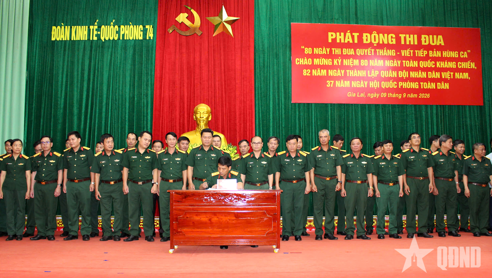 Đoàn Kinh tế - Quốc phòng 74 (Binh đoàn 15): Kiến tạo môi trường, động lực hoàn thành thắng lợi nhiệm vụ năm 2026
