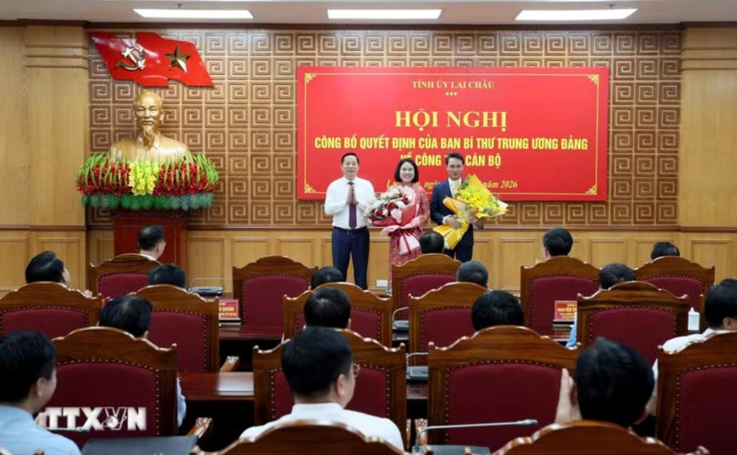 Công bố Quyết định của Ban Bí thư về công tác cán bộ tại tỉnh Lai Châu