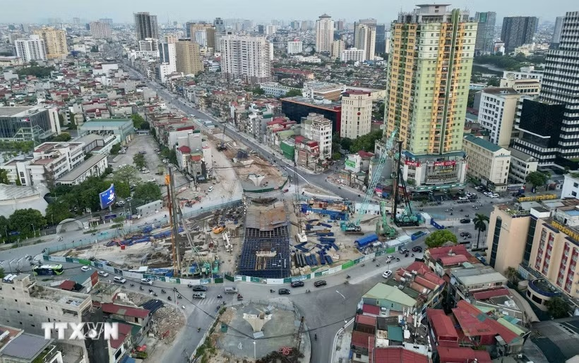 Hà Nội điều chỉnh giao thông nút Láng Hạ - Giảng Võ - La Thành từ đêm 11-9