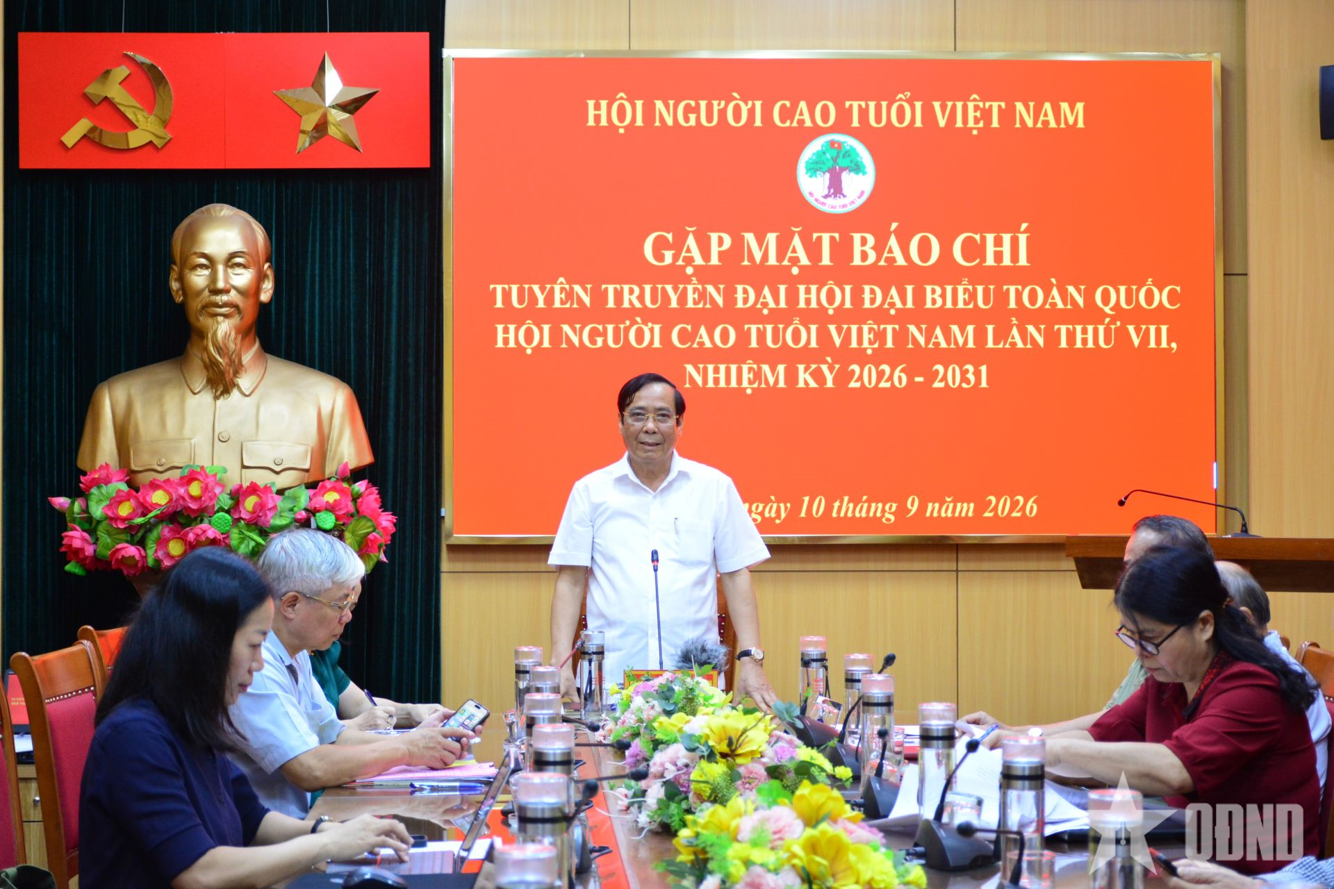 Gần 600 đại biểu tham dự Đại hội đại biểu toàn quốc Hội Người cao tuổi lần thứ VII