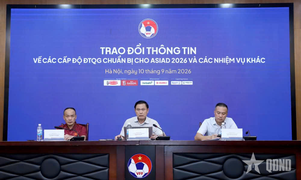 Liên đoàn Bóng đá Việt Nam đặt mục tiêu đội tuyển U23 Việt Nam vào tứ kết ASIAD 2026