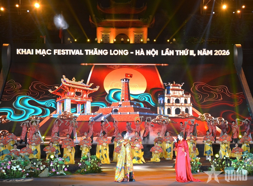 Ấn tượng Lễ khai mạc Festival Thăng Long - Hà Nội năm 2026