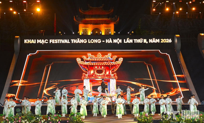 Ấn tượng Lễ khai mạc Festival Thăng Long - Hà Nội năm 2026