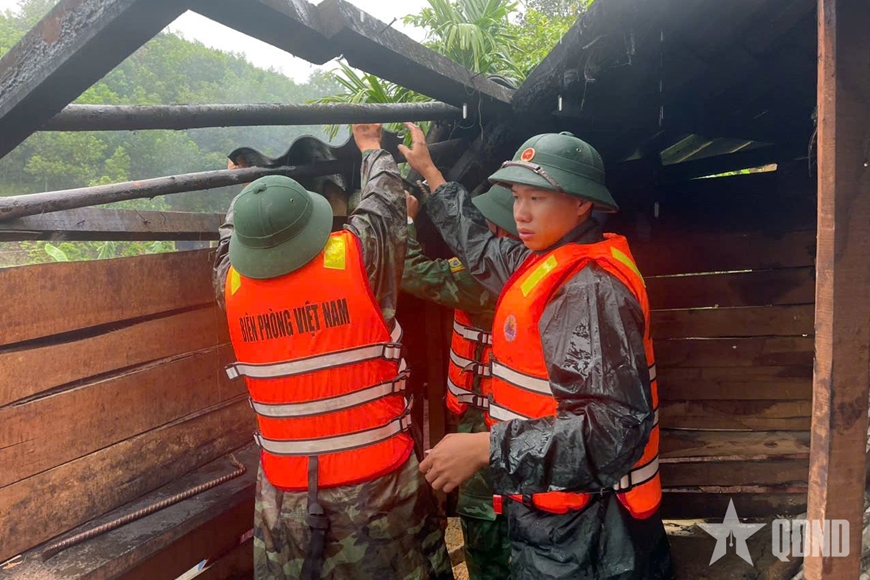Bộ đội Biên phòng TP Huế chủ động ứng phó mưa lớn