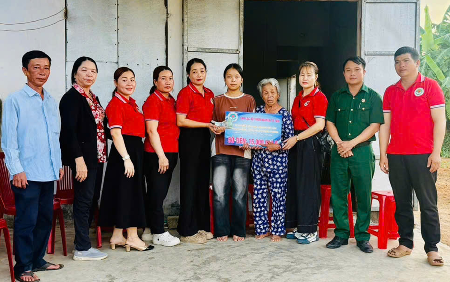 Làm thiện nguyện từ tâm