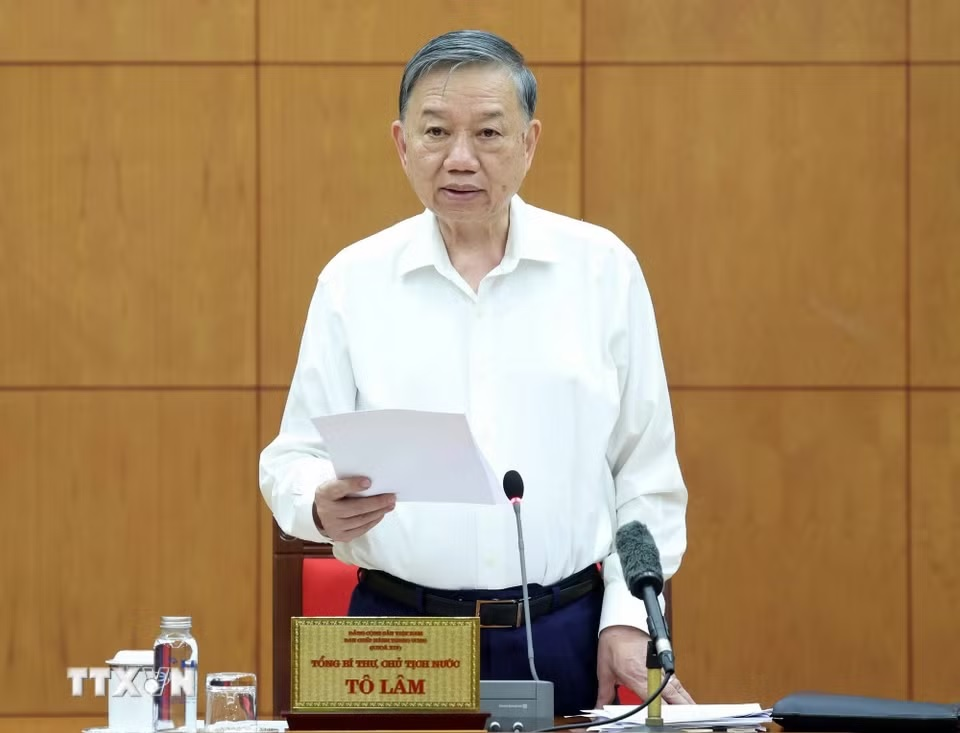 Tổng Bí thư, Chủ tịch nước Tô Lâm: Hoàn thiện quy định về đảng viên làm kinh tế tư nhân, phát huy nguồn lực cho phát triển