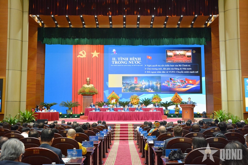 Mang thông điệp về Việt Nam yêu chuộng hòa bình, hữu nghị, thủy chung, trách nhiệm đến với bạn bè năm châu