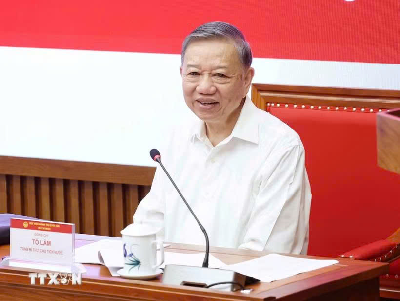 Tổng Bí thư, Chủ tịch nước Tô Lâm: Khát vọng lớn phải được hiện thực hóa bằng tầm nhìn đúng, quyết sách có căn cứ và hành động có trách nhiệm