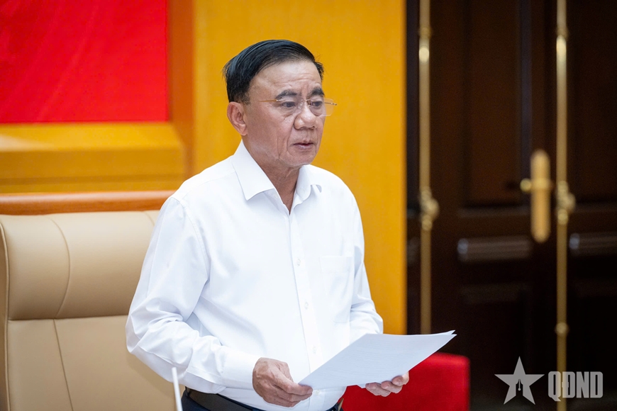 Th&ocirc;ng qua dự thảo b&aacute;o c&aacute;o kết quả kiểm tra, gi&aacute;m s&aacute;t đợt 3 đối với Ban Thường vụ Qu&acirc;n ủy Trung ương