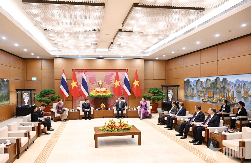 Tổng Bí thư, Chủ tịch nước Tô Lâm hội đàm với Nhà vua Thái Lan