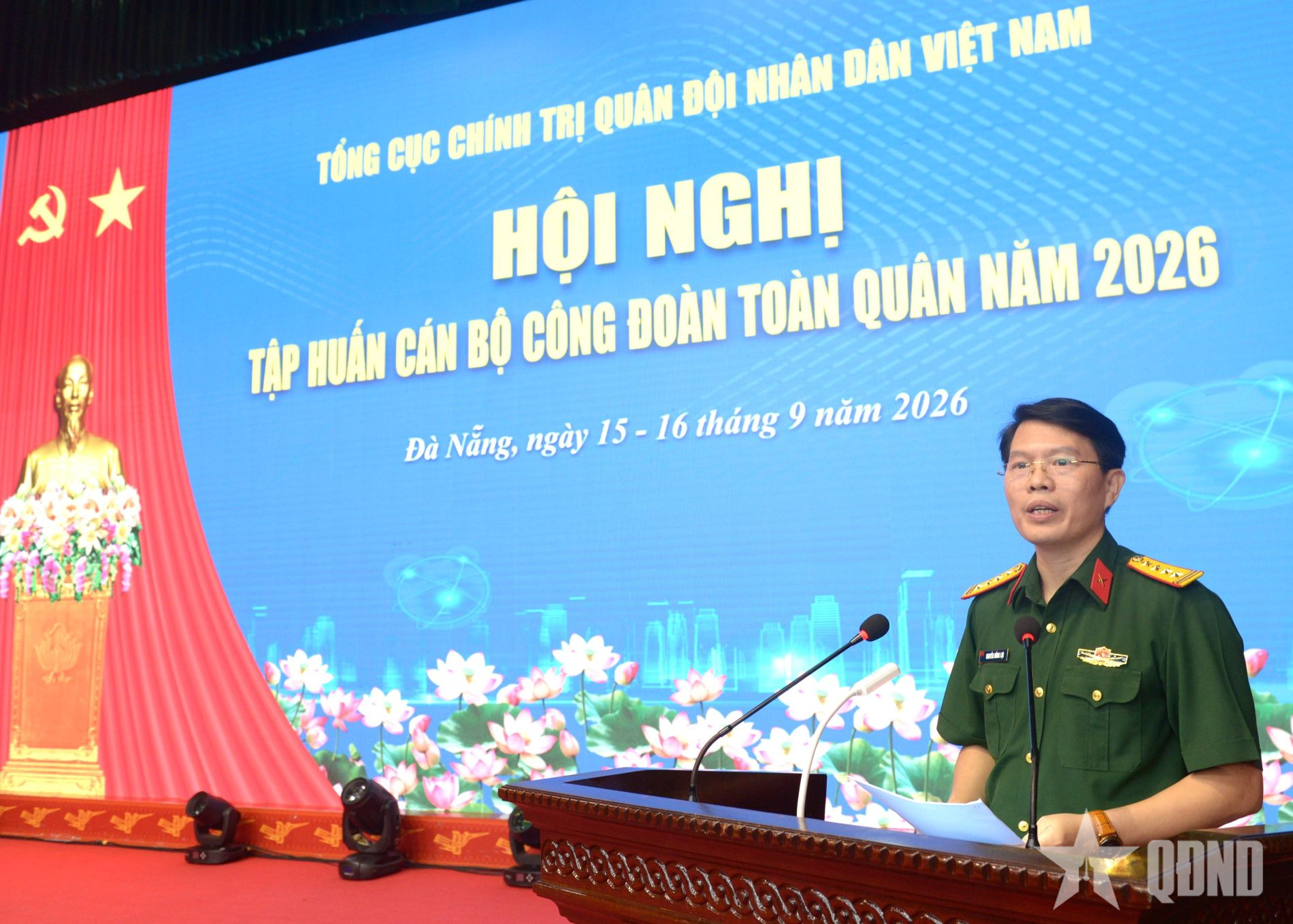 Tổng cục Chính trị khai mạc tập huấn cán bộ công đoàn toàn quân năm 2026