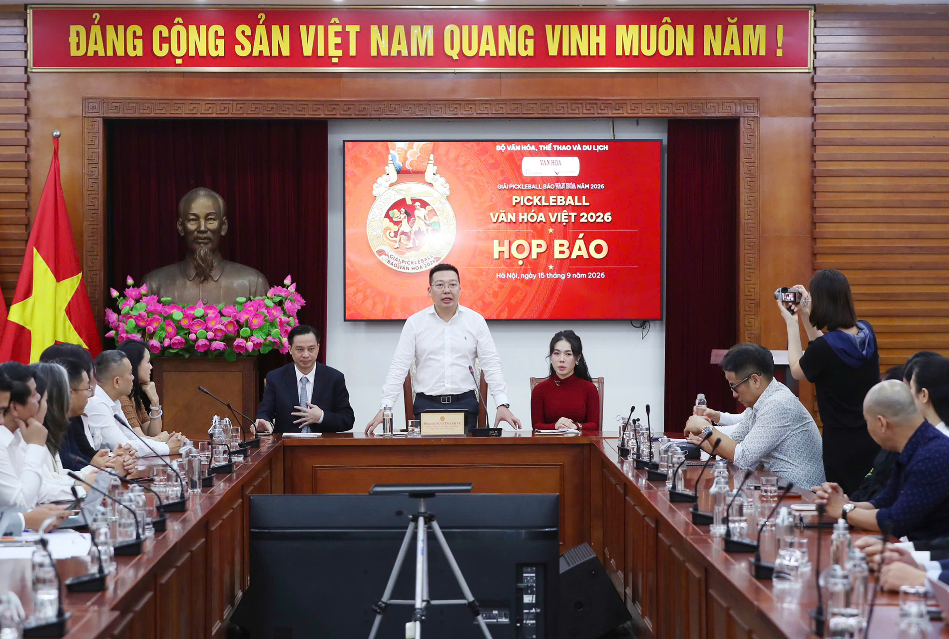 Giải Pickleball Văn hóa Việt 2026 sẽ quy tụ gần 300 vận động viên

