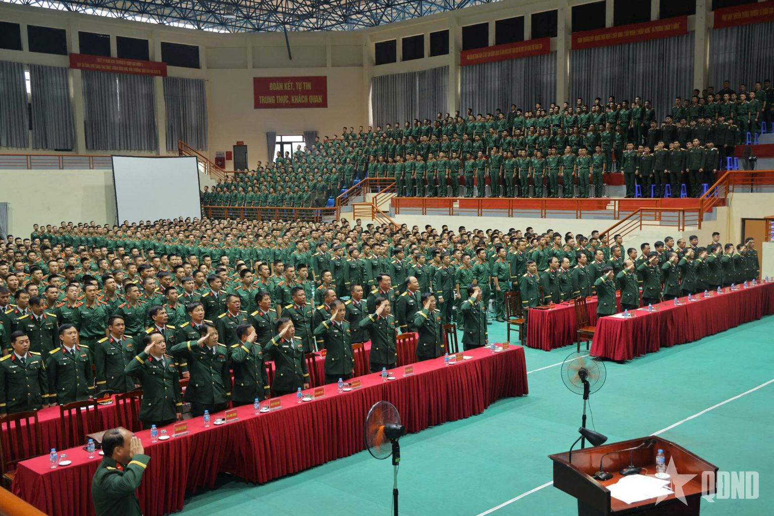 Trường Sĩ quan Lục quân 1 khai giảng các khóa nhập học năm 2026