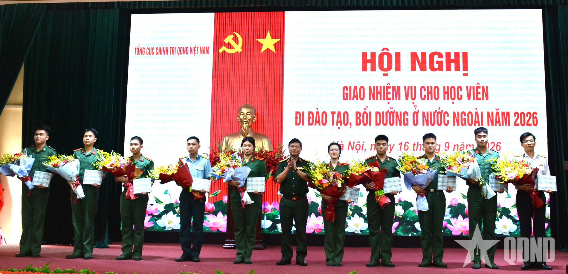 Giao nhiệm vụ cho học viên đi đào tạo ở nước ngoài năm 2026