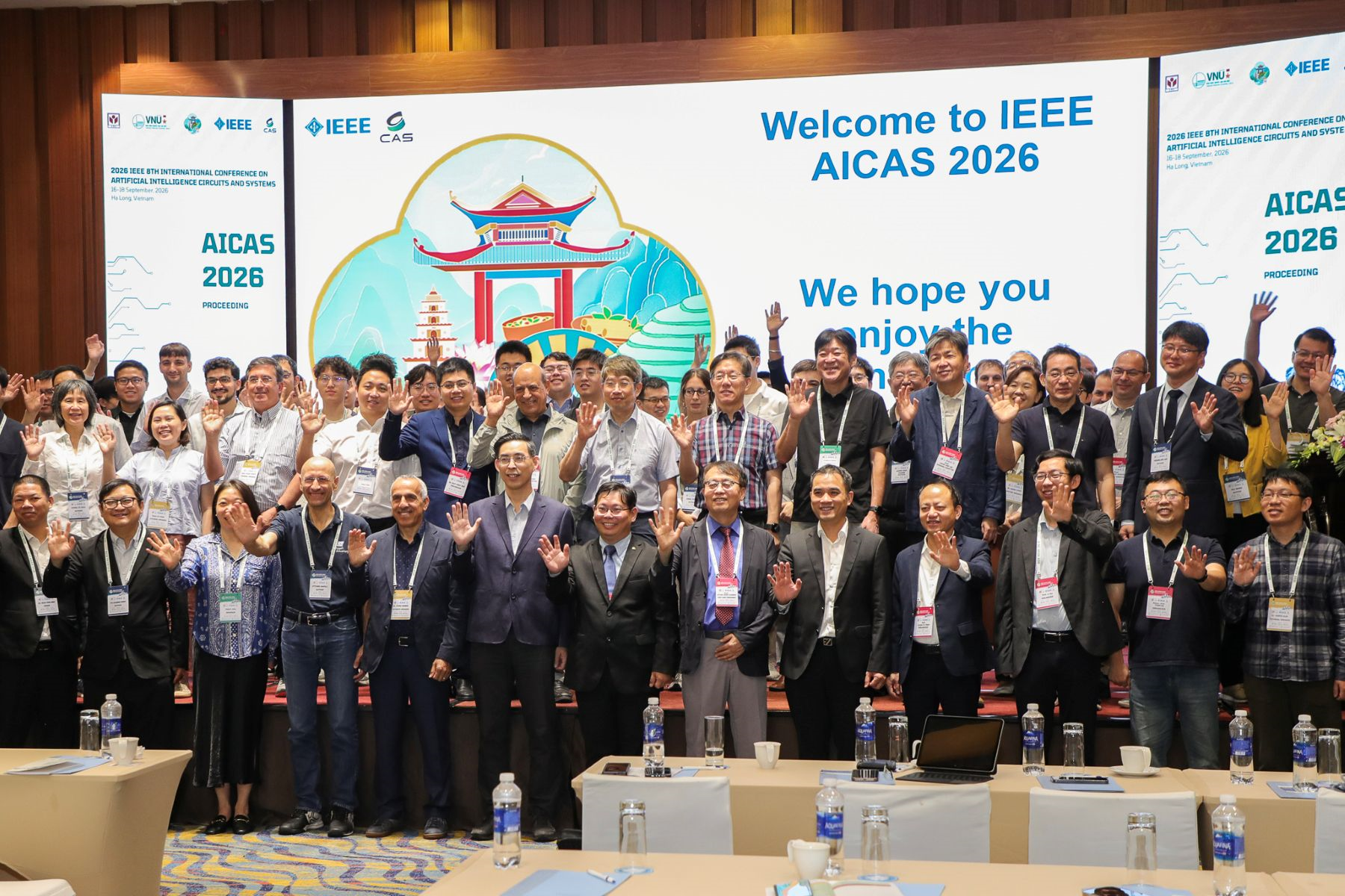 Hội tụ tinh hoa công nghệ toàn cầu về AI và bán dẫn tại sự kiện AICAS 2026