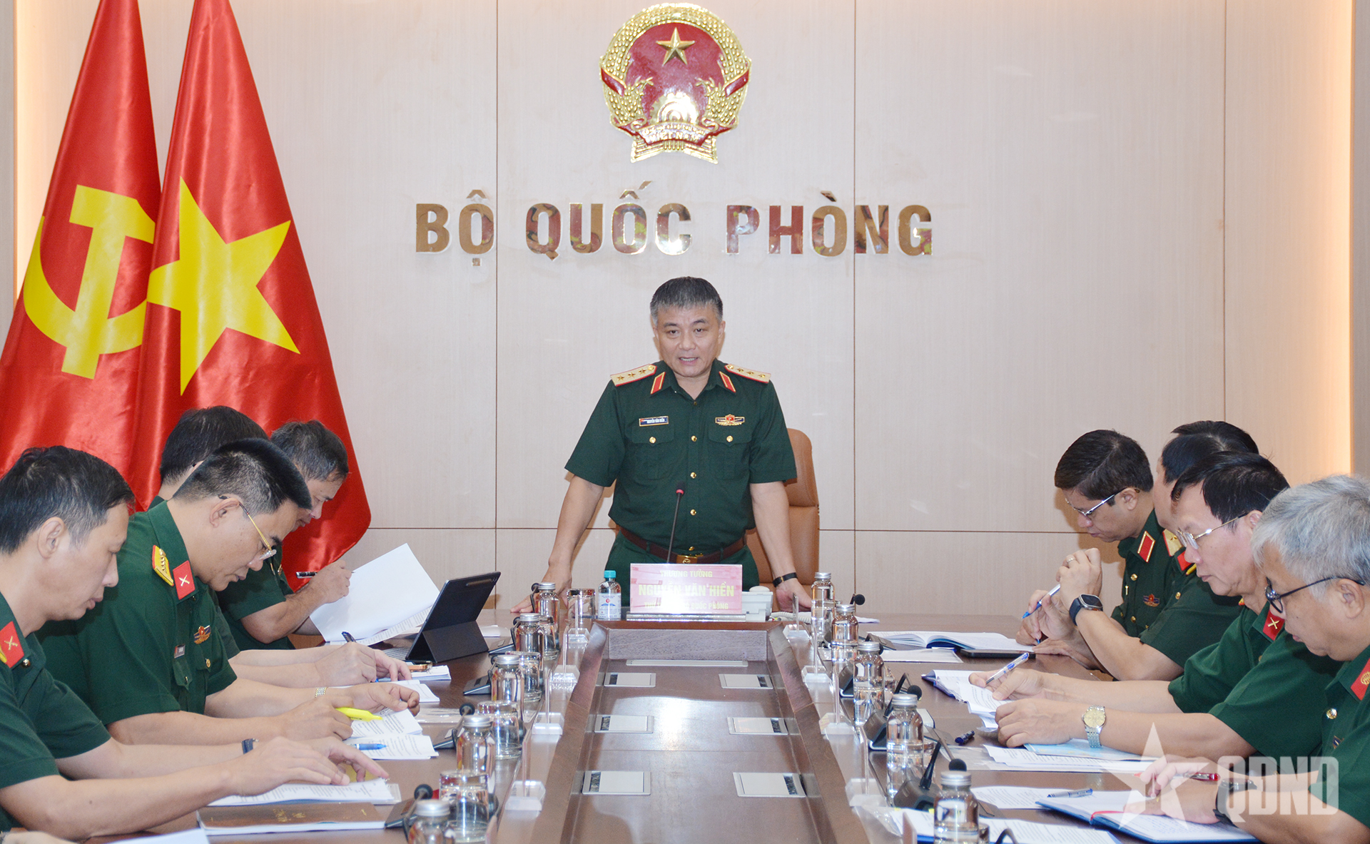 Thượng tướng Nguyễn Văn Hiền: Nâng cao chất lượng công tác bảo vệ an ninh mạng, an ninh và bảo mật dữ liệu trong Bộ Quốc phòng 

