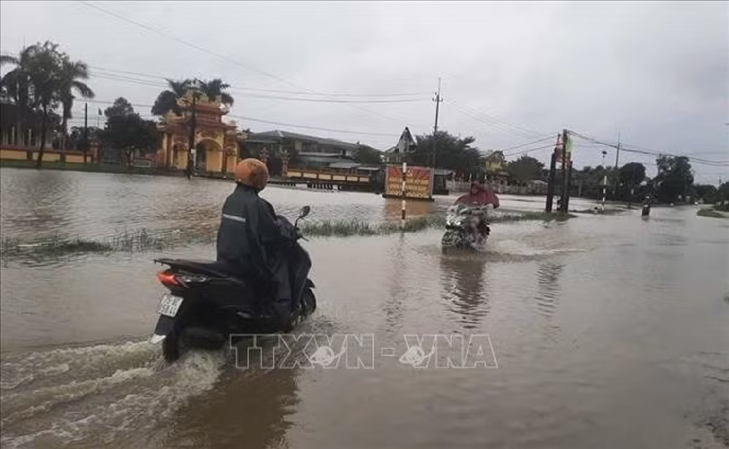 Các tỉnh từ Nghệ An đến Huế có mưa to trên 80mm