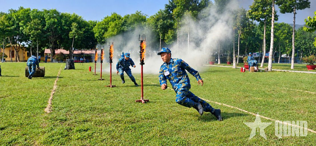 Trung đoàn 274 nâng cao khả năng xử trí tình huống cháy, nổ