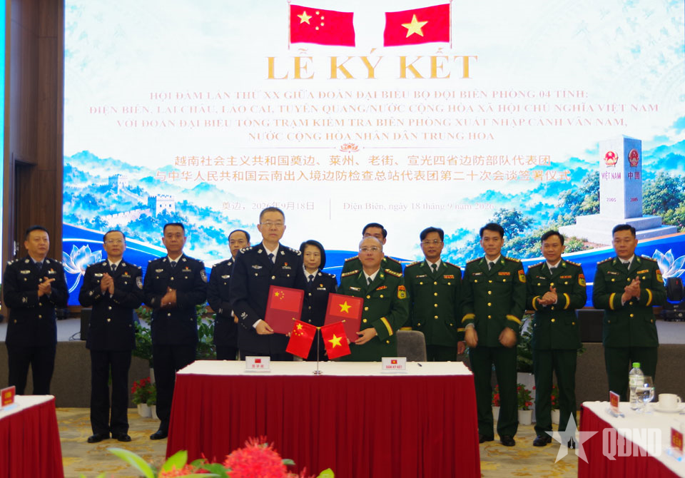 Việt Nam - Trung Quốc: Xây dựng tuyến biên giới hòa bình, hữu nghị, ổn định, hợp tác và phát triển
