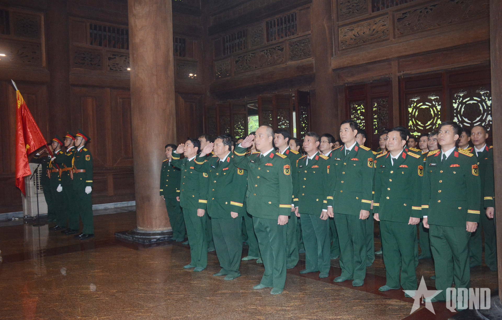 Cục Bảo vệ an ninh Quân đội tổ chức Lễ báo công dâng Bác tại Khu di tích K9 - Đá Chông